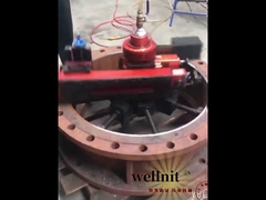 Portable Flange Facing Machine Automatic Feeding Pneumatic Motor