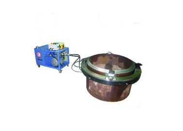 Split Frame Hydraulic Pipe Cutting And Beveling Machine , Clamshell Pipe Cutter
