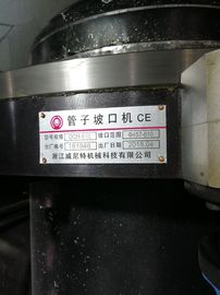 Hydraulic Station Split Frame Pipe Cutting Machine , Steel Pipe Beveler 11 R/min