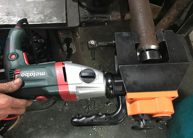 Special Of Power Plant Pipe Bevel Cutter Groove Machine Auto Feed Low Noise