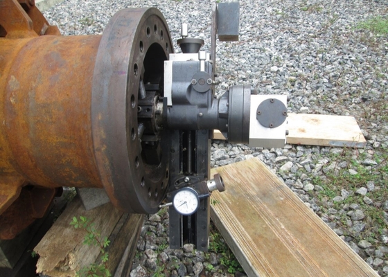 Heat Exchanger Flange Facing Machine Portable Seal Groove Flange Facer