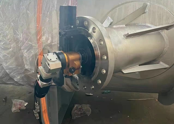 Heat Exchanger Flange Facing Machine Portable Seal Groove Flange Facer