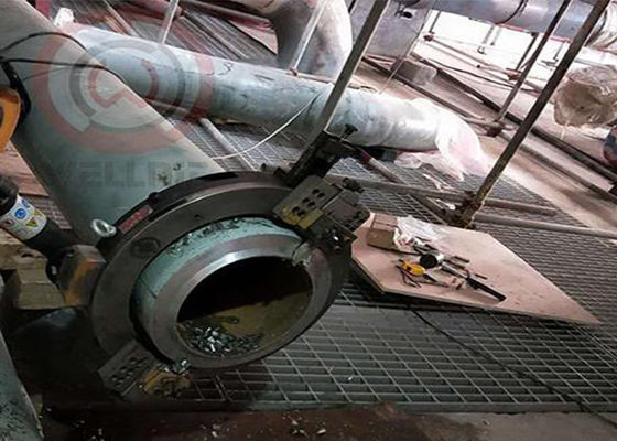 Taglio elettrico del tubo di fresatura di bordo e macchina di smussatura 1430mm